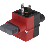 Hirschmann MESAP DIN 43650 A, Female, Male Solenoid Valve Connector