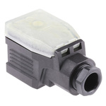 Hirschmann GDME 2P+E DIN 43650 A, Female Solenoid Valve Connector, No, 250 V dc, 400 V ac Voltage