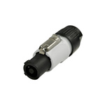 Re-An Products Compact Power Connector Cable Mount Socket, 2 + PE, 250 V