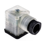 Hirschmann GDML 2P+E DIN 43650 A, Female Solenoid Valve Connector,  with Indicator Light, 24 V ac/dc Voltage