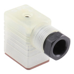 Hirschmann GML 2P+E DIN 43650 B, Female Solenoid Valve Connector,  with Indicator Light, 24 V ac/dc Voltage