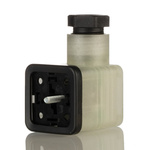 Hirschmann GDML 2P+E DIN 43650 A, Female Solenoid Valve Connector,  with Indicator Light, 24 V Voltage