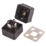 RS PRO 3P+E DIN 43650, Male Solenoid Valve Connector, 250 V ac Voltage