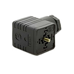 RS PRO 3P+E DIN 43650 A, Female Solenoid Connector, 250 V ac Voltage