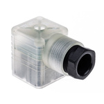 Hirschmann GDML 2P+E DIN 43650 A, Female Solenoid Valve Connector,  with Indicator Light, 24 V Voltage
