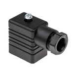 Hirschmann GM 2P+E DIN 43650 B, Female Solenoid Valve Connector, 250 V ac/dc Voltage
