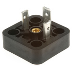 Hirschmann GSA 2P+E DIN 43650 A, Male Solenoid Valve Connector, No, 400 V ac/dc Voltage
