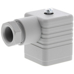 Hirschmann GDM 2P+E DIN 43650 A, Female Solenoid Valve Connector, 250 V ac/dc Voltage