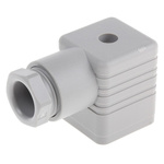Hirschmann GDM 2P+E DIN 43650 A, Female Solenoid Valve Connector, 250 V ac/dc Voltage