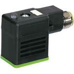 Murrelektronik Limited 3P DIN 43650, Female DIN 43650 Solenoid Connector with Indicator Light, 24 V Voltage