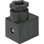 Festo Pneumatic Solenoid Coil Connector, DIN Connector