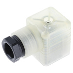 Hirschmann GDML 2P+E DIN 43650 A, Female Solenoid Valve Connector,  with Indicator Light, 250 V ac/dc Voltage