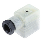 Hirschmann GML 2P+E DIN 43650 B, Female Solenoid Valve Connector,  with Indicator Light, 24 V ac/dc Voltage