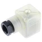Hirschmann GDML 3P+E DIN 43650 A, Female Solenoid Valve Connector,  with Indicator Light, 250 V ac/dc Voltage