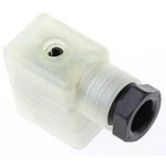 Hirschmann GMNL 2P+E DIN 43650 B, Female Solenoid Valve Connector,  with Indicator Light, 24 V ac/dc Voltage