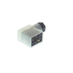 Hirschmann GMNL 2P+E DIN 43650 B, Female DIN 43650 Connector,  with Indicator Light, 250 V ac/dc Voltage