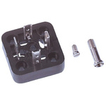 Hirschmann GSAZ 3P+E DIN 43650 A, Male Solenoid Valve Connector, 400 V ac/dc Voltage