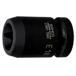Bahco E14, 1/2 in Drive Impact Socket Torx, 38.0 mm length