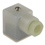 Phoenix Contact SACC 3P DIN 43650 A, Female Solenoid Valve Connector with Indicator Light, 24 V Voltage