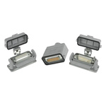 Harting Adapter, Han A-D Series , For Use With Heavy Duty Power Connectors