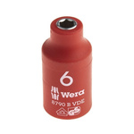 Wera 3/8 in Hexagon Insulated bushing, Socket Joint