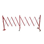 RS PRO Red/White Barrier, Extendable Barrier