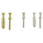 Han E Male 16A Crimp Contact Minimum Wire Size 4mm² Maximum Wire Size 4mm² for use with Han E GoldTec Industrial
