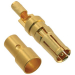 D-Sub Female Solder Contact for use with Cables RG 179 BU, 187 AU