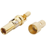 Han-Modular Female 1.5A Modular Coax F-Contact for use with 4 Contact Multi Module, Cable Group 2 Flexible Wires