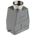 HARTING Han B Heavy Duty Power Connector Hood, PG21 Thread