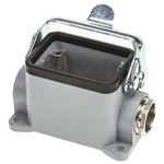 TE Connectivity HE Heavy Duty Power Connector Housing, 6 Contacts, PG16 Thread