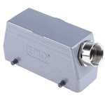 Epic Contact H-BE Heavy Duty Power Connector Hood, 24 Contacts, M25 Thread