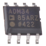 Analog Devices ADM3485ARZ-REEL7 Line Transceiver, 8-Pin SOIC
