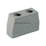 HARTING Han B Heavy Duty Power Connector Hood, PG 29 x 2 Thread