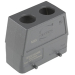 HARTING Han B Heavy Duty Power Connector Hood, M25 x 1.5 Thread