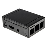 nVent – Schroff Metal Case for use with Raspberry Pi 2, Raspberry Pi 3 in Black