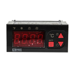 RS PRO Panel Mount On/Off Temperature Controller, 77 x 35mm 1 Input, 1 Output Relay, 24 V ac/dc Supply Voltage