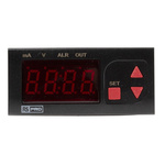 RS PRO Panel Mount Temperature Indicator, 77 x 35mm 4 Input, 230 V ac Supply Voltage