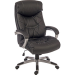 RS PRO Faux Leather Executive Chair Black