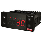 RS PRO Panel Mount On/Off Temperature Controller, 77 x 35mm 1 Input, 1 Output Relay, 24 V Supply Voltage ON/OFF