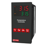 RS PRO Panel Mount PID Temperature Controller, 48 x 96mm 2 Input, 3 Output Relay, SSR, 100 → 240 V Supply