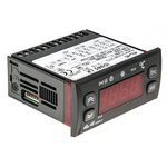 Eliwell ID 985LX Panel Mount On/Off Temperature Controller, 74 x 32mm, 4 Output Relay, 12 V ac/dc Supply Voltage