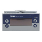 Jumo eTRON Panel Mount Thermostat, 76 x 36mm, 1 Output 1 Relay, 230 V ac Supply Voltage