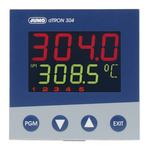 Jumo dTRON PID Temperature Controller, 96 x 96 (1/4 DIN)mm 1 (Analogue) Input, 4 Output Logic, Relay, 110 → 240