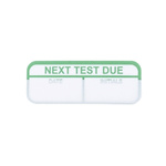 RS PRO Adhesive Pre-Printed Adhesive Label-Next Test Due-. Quantity: 120