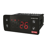 RS PRO Panel Mount On/Off Temperature Controller, 76 x 34.5mm 1 Input, 3 Output Relay, 10 → 30 V dc Supply