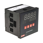 RS PRO Panel Mount PID Temperature Controller, 96 x 96mm, 3 Output Relay, SSR, 100 → 240 V ac Supply Voltage