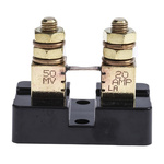 Murata Power Solutions Brass-Ended Shunt, 20 A Max, 50mV Output, ±0.25 % Accuracy