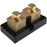 Murata Power Solutions Brass-Ended Shunt, 200 A Max, 50mV Output, ±0.25 % Accuracy