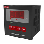 RS PRO 1/8 DIN On/Off Temperature Controller, 72 x 72mm 1 Input, 1 Output Relay, 230 V ac Supply Voltage
